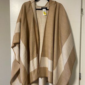 Ralph Lauren Wool Poncho, One Size